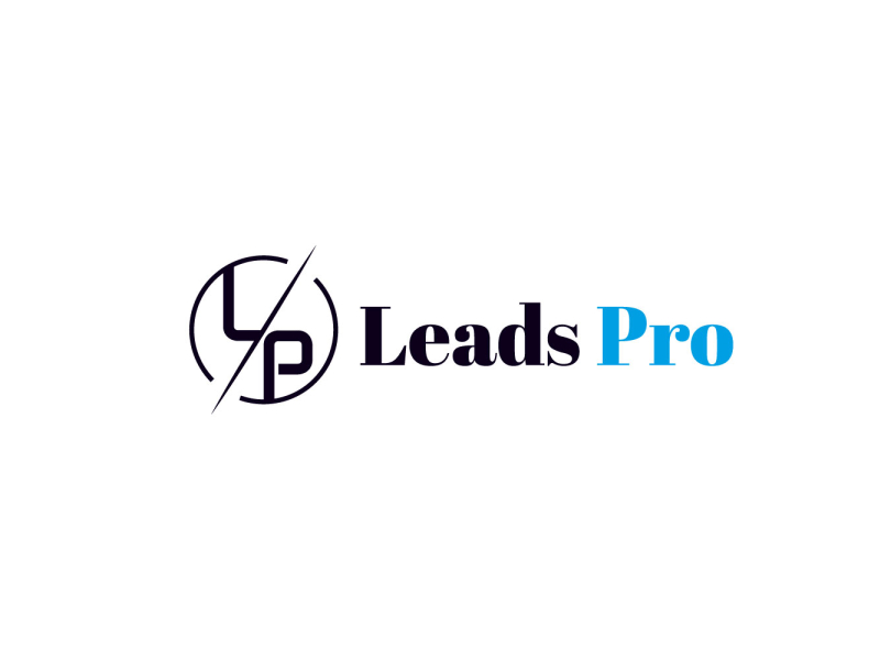 Leads Pro Business Logo Design Black & Blue Version by Inzamul Haq on ...