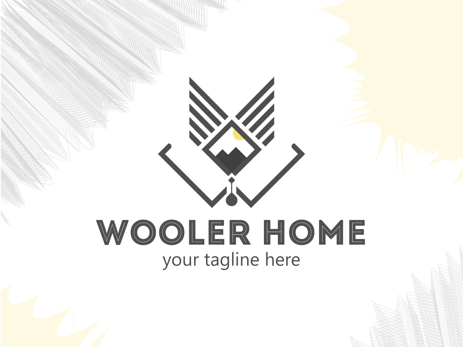 Wooler Home Company Brand Logo Design by Inzamul Haq on Dribbble