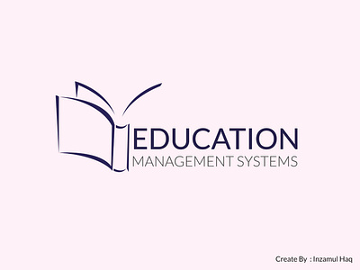 Education Management Systems Logo Design company brand logo company logo design education management systems logo logo design school logo vector