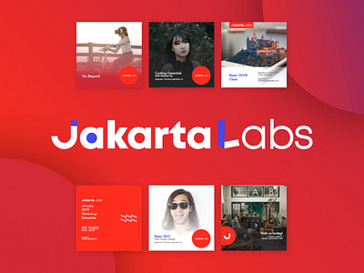 Jakarta Labs Branding branding design logo