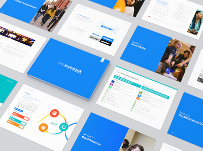 Blue Book 2020 aiesec book brand brand design layout layoutdesign