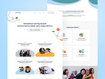 Website Design for Biometric Indonesia branding ui uiux ux web design web designer website