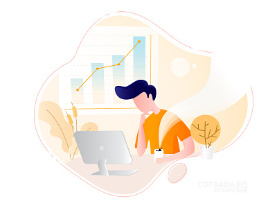 Come up with an Idea design flat flat illustration illustration ui ux vector