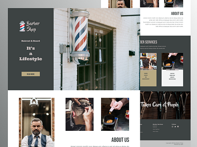 Barbershop Website