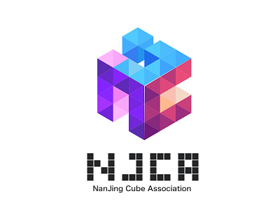 NanJing Cube Association association cube logo rubik ui