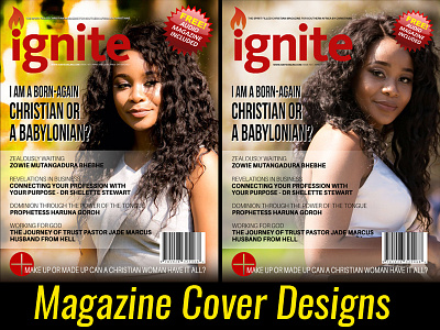 christian magazine cover design