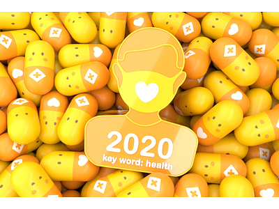 C4D 2020-01 2020 c4d design health key word