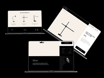 E-Commerce Website Design | UI/UX | branding clean design commerce dark theme design ecommerce landing page minimal minimaldesign ui ux web webdesign website
