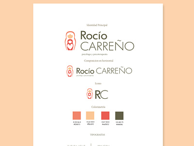 Logotipo Rocío Carreño