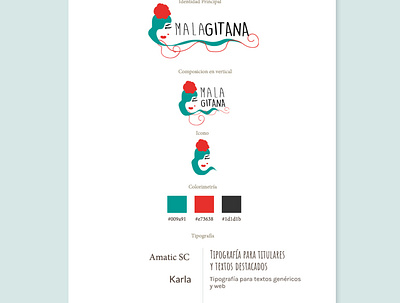 Logotipo para Malagitana branding design diseñografico graphic design identidadcorporativa identidadvisual logo logotipo