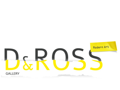 Logotipo para Galería D&ROSS branding design diseñografico graphic design identidadcorporativa identidadvisual logo logotipo