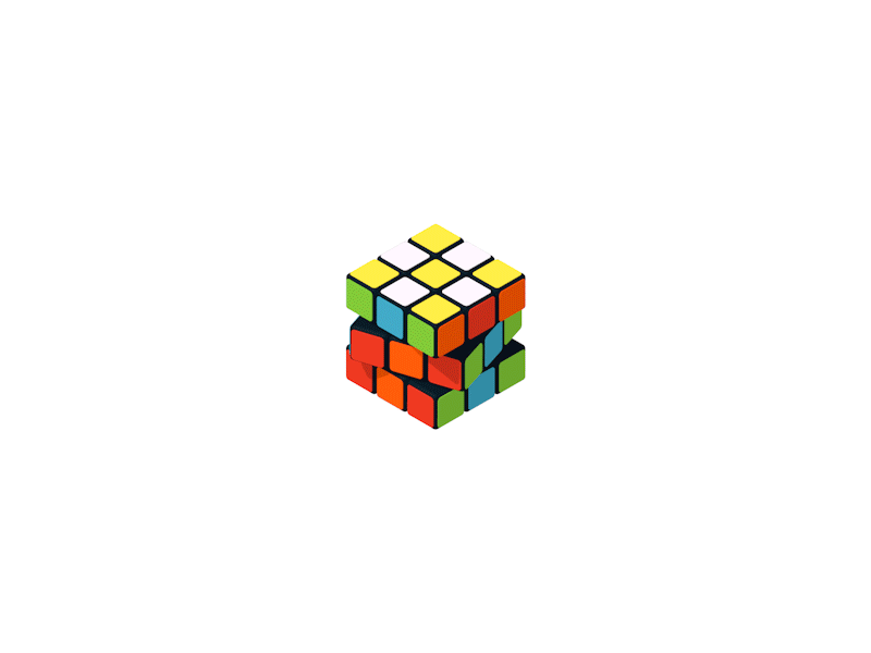 Rubik's Loader animation boris borisov bulgaria cinema 4d cube loader loop motion noxiousone preloader rubiks