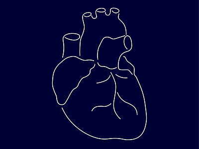 Simple Heart design illustration