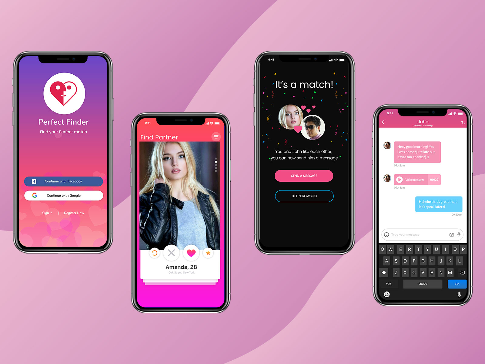 Amazing Dating APP UI by Sammy on Dribbble