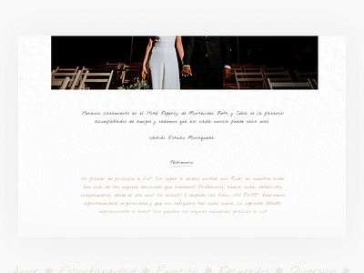 Wedding Photographer website