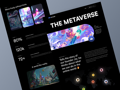 Booby - Metaverse Landing Page