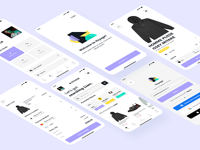 Retail Shopping App app branding design layoutdesign ui