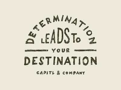 Determination - Finished client draw drawing handlettering handmade letter lettering type typography wip work