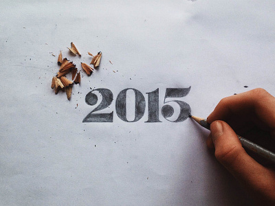 Happy new year! art design drawing lettering tattoo type typography work