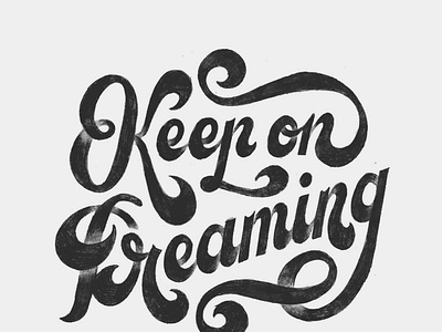 Keep On Dreaming by Mark van Leeuwen on Dribbble