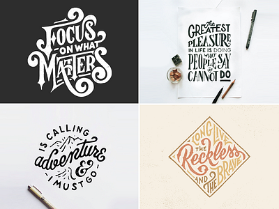 Favourites art collection design drawing favourites lettering type typography work