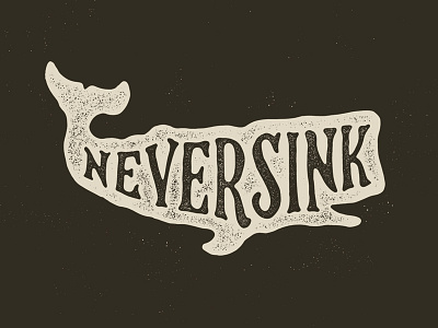 Neversink v2 art branding design drawing identity lettering logo type typography work