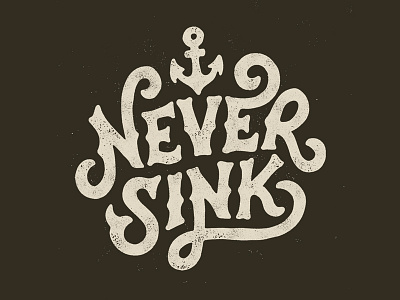 Neversink v3 art branding design drawing identity lettering logo type typography work