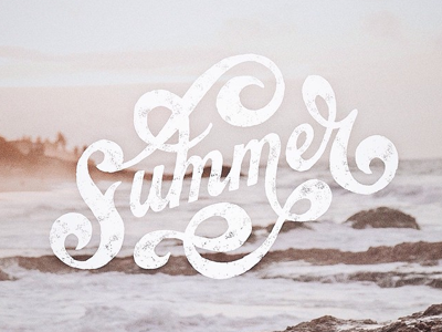 Summer drawing handlettering handmade lettering type typography