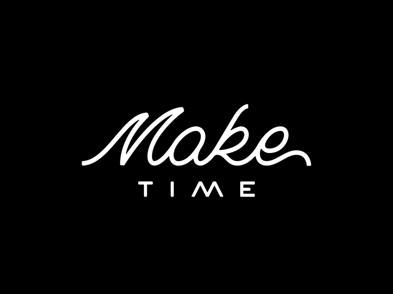 Make Time by Mark van Leeuwen on Dribbble