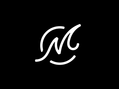 MC Monogram design hand lettering icon lettering mark monogram script type typography