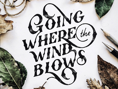 Going where the wind blows