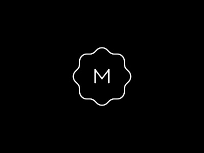 Octagon logomark clean logomark m mark minimal monogram octagon simple stamp