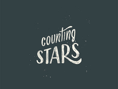 Counting Stars lyric lyrics song type type design typeface typography