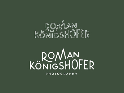 Roman Königshofer brand branding identity logo logo design vintage