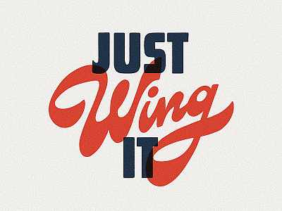 Wing It hand lettering handlettering lettering type type design typeface typography