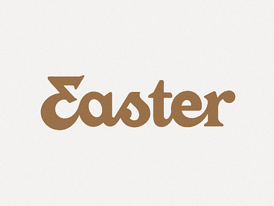 Easter design handlettering lettering letters logotype type type design typography wordmark