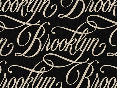 Brooklyn art brooklyn design hand lettering illustration lettering new york script type type design typography