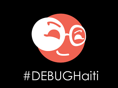 #DEBUGHaiti branding icon logo