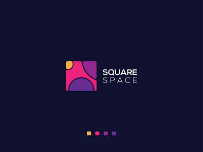 Squre Space modern logo branding corporate logo logo design logos logotype modern logo symbol