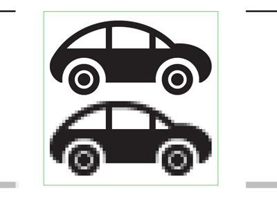 Slight modification, and vector version amendment beetle car icon iphone listers group pixel rebound retina display ui vector