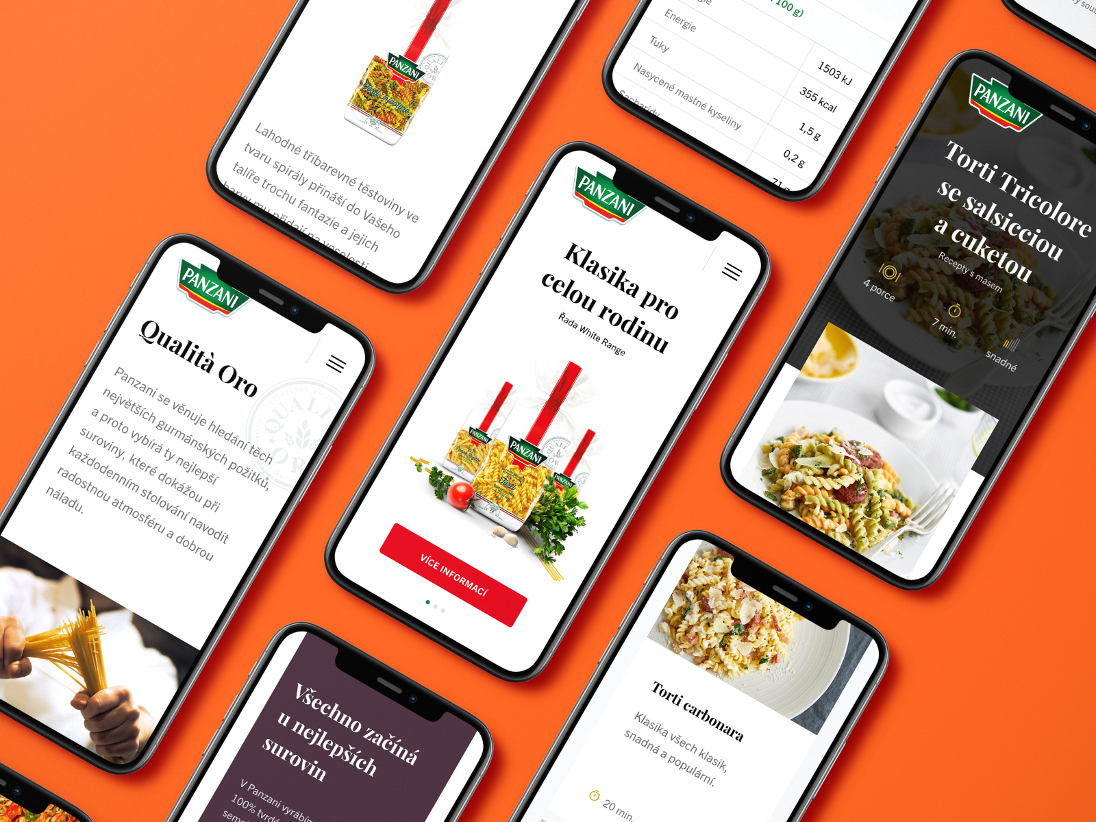 Panzani.cz by noBrother on Dribbble