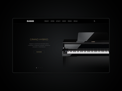 Casio keyboards – responsive online catalogue design interactive keyboards musical instruments piano responsive ui ux web web design website