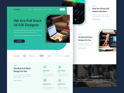 Full Stack UI/UX Designer Landing Page application creative daily ui designers exploration full stack graphics homepage illustration interface landingpage mockup uidesign uiux user userinterface web web design website website design