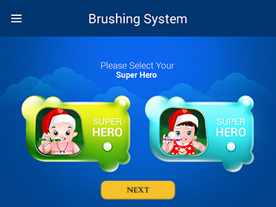 Children App app app concept app design app designer brushing app children app inspirational app