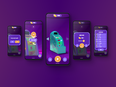 Untitled Rewards Game UI game ui mobile app mobile game ui user interface design ux