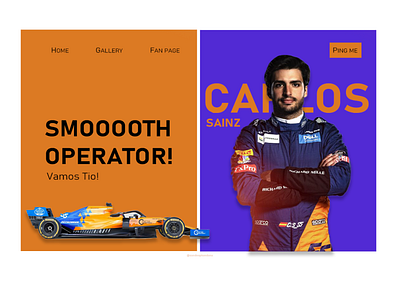 Carlos Sainz : Smoooth Operator!