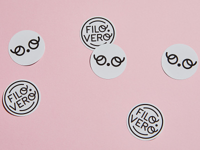 Filo.Vero Logo brand brand identity branding clothing brand design fashion brand kids label logo typography