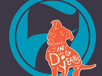 Seven In Dog Years apparel design design illustration