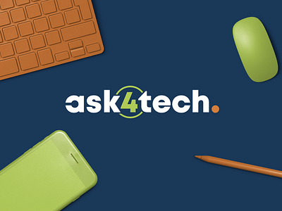 Ask4Tech logo design