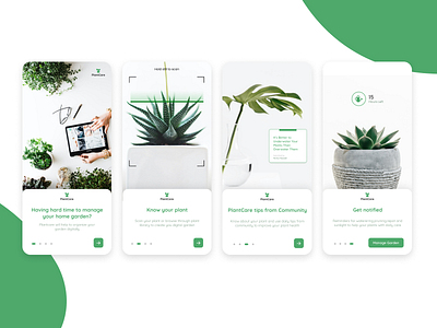 PlantCare App Onboarding Screen